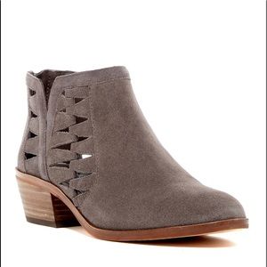 Vince Camuto Gray Ankle Booties